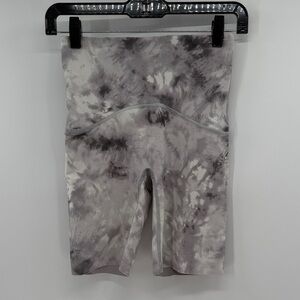 Spanx Women's Booty Boost Active Biker Shorts - Cloudy Tie Dye - Small
